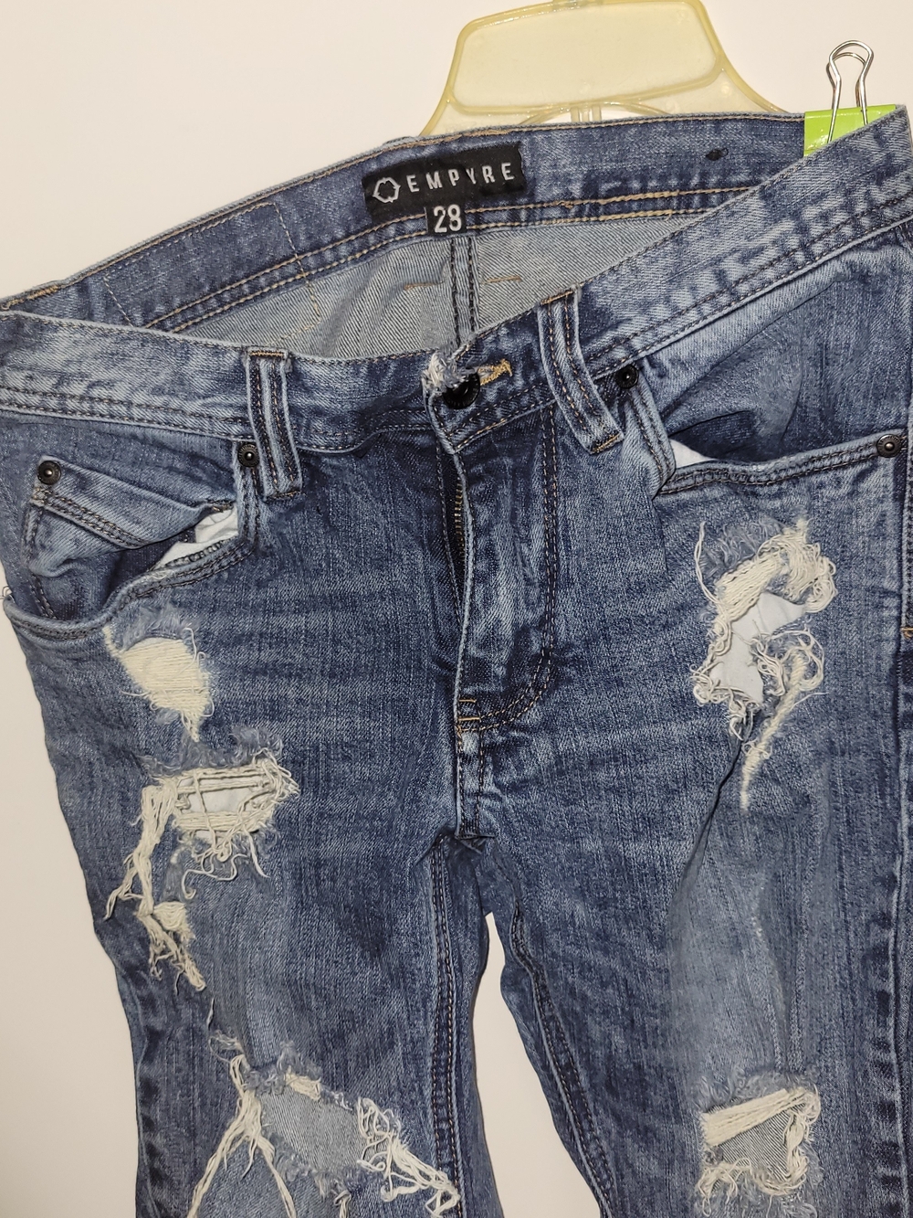 Empyre Distressed Blue Women's Jeans - 28